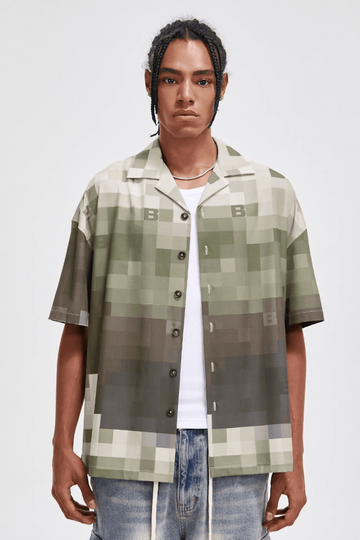Grid Button Down
