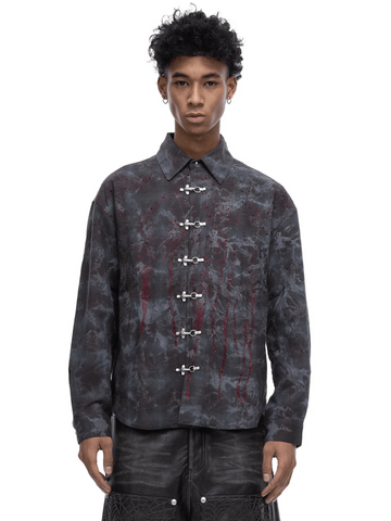 Blood Moon Rhinestone Shirt