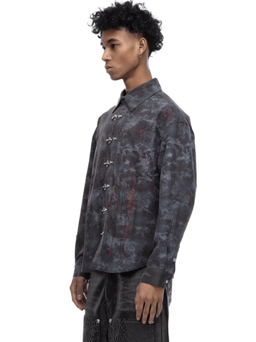 Blood Moon Rhinestone Shirt