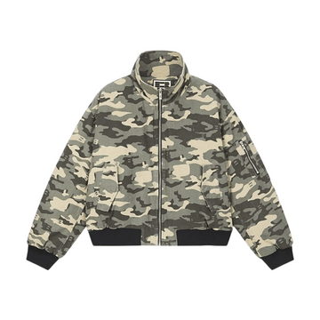 Camo Bomber Jacket