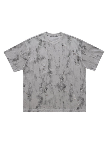 Ripped Tie-Dye T-Shirt