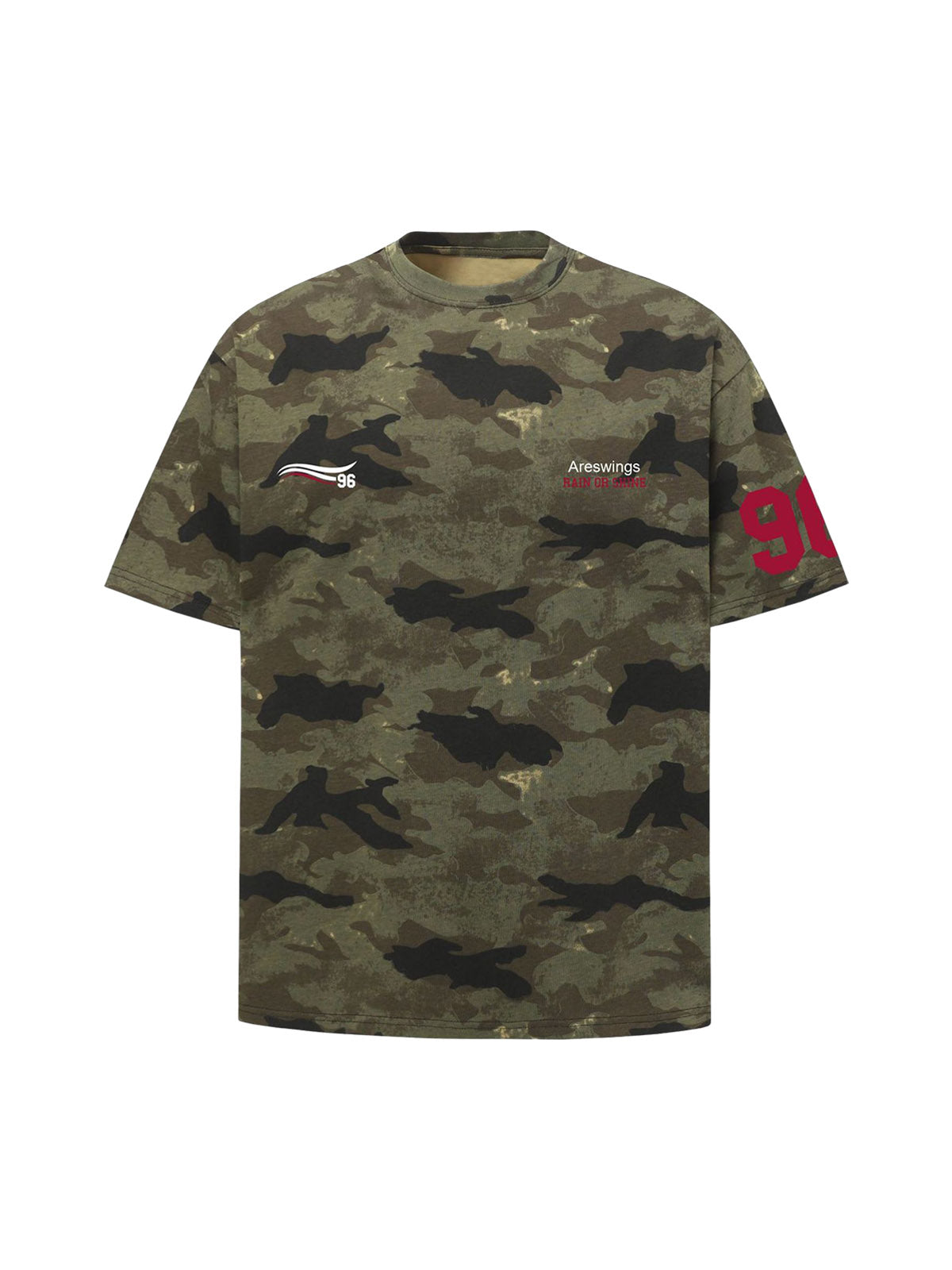 Camouflage NO.96 Print T-Shirt