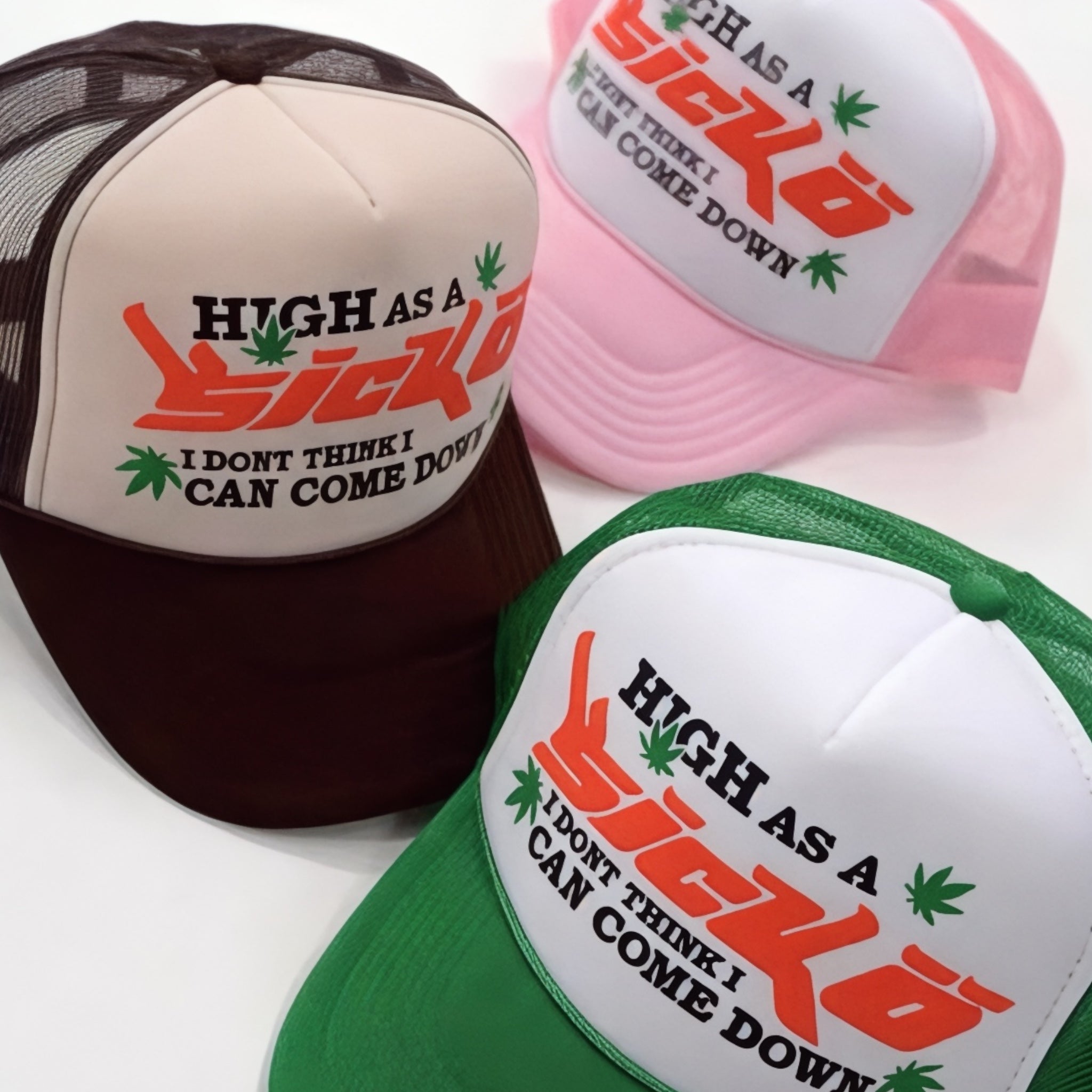 RETRO® “High as a Sicko” Trucker Hat – One Size