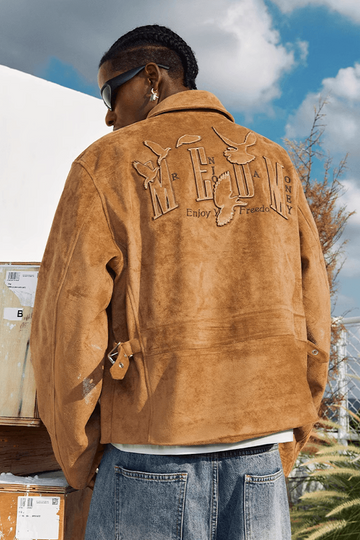 Enjoy Freedom Suede Jacket
