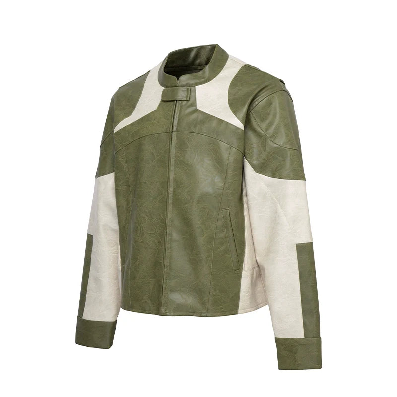 Deconstructed Leather Jacket