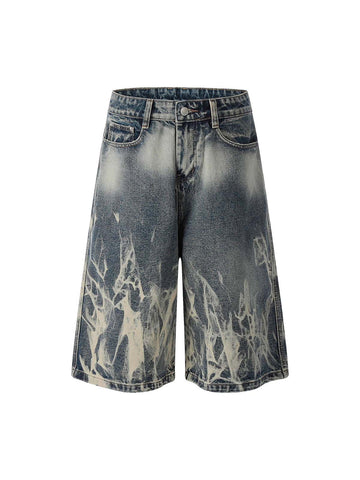 RETRO® Spray Monkey Washed Baggy Jorts