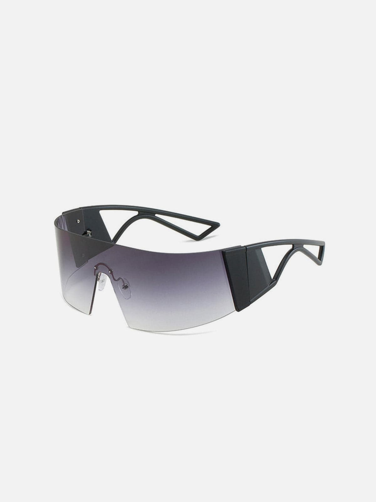 Real Retro World - Y2K Cyberpunk Future Gradient Super Glasses