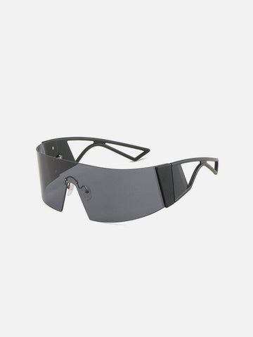 Real Retro World - Y2K Cyberpunk Future Gradient Super Glasses
