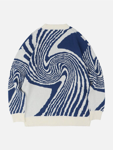 Real Retro World - Whirlpool Knit Sweater