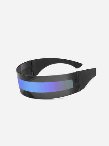 Real Retro World - Cyberpunk Technology Translucent Gradient Glasses