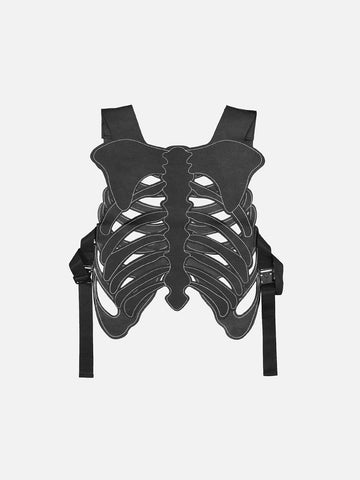 Real Retro World - Techwear Skeleton Vest