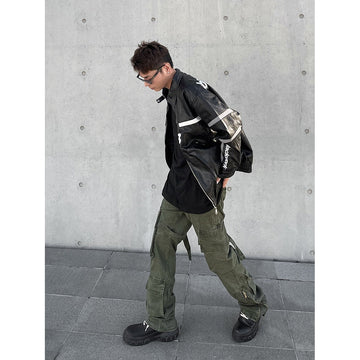 Real Retro World - Straps Cargo Pants