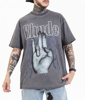 Real Retro World - Rhude Graphic T-Shirt