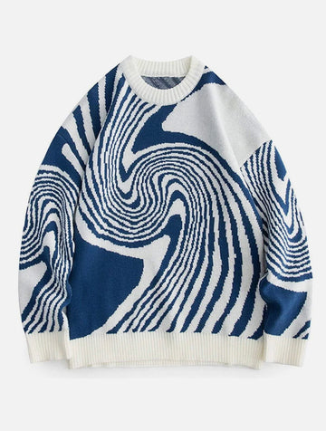 Real Retro World - Whirlpool Knit Sweater