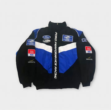 Real Retro World - RARE Vintage F1 Racing Embroidered Jacket