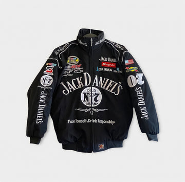 Real Retro World - RARE Vintage  F1 Embroidered Racing Jacket